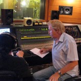 Robert Reynolds in the studio